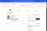 American Eagle AE coupon verification screenshot