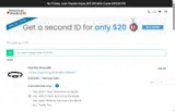 PC7054 coupon verification screenshot