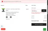 AmericaRoids.com coupon verification screenshot