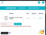 Aminos Peptides coupon verification screenshot