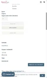 INSIDERS60 coupon verification screenshot
