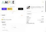 AMPLE15 coupon verification screenshot
