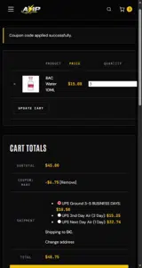 mari coupon verification screenshot