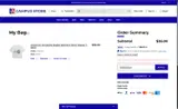 American University Eagles coupon verification screenshot