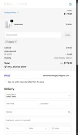 JESS10 coupon verification screenshot