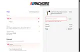 Anchors Skateshop coupon verification screenshot