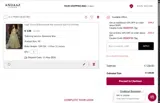 Andaaz Fashion US coupon verification screenshot
