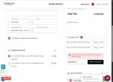 Andaaz Fashion US coupon verification screenshot