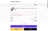 Angel Heart Boutique coupon verification screenshot