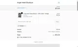 Angel Heart Boutique coupon verification screenshot