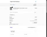 Angel Heart Boutique coupon verification screenshot