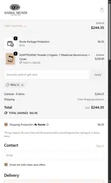 HEAL15 coupon verification screenshot