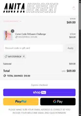 mysterybox coupon verification screenshot