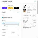 Anna Kayte's Boutique coupon verification screenshot