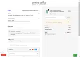 Annie Selke Outlet coupon verification screenshot