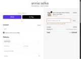Annie Selke Outlet coupon verification screenshot