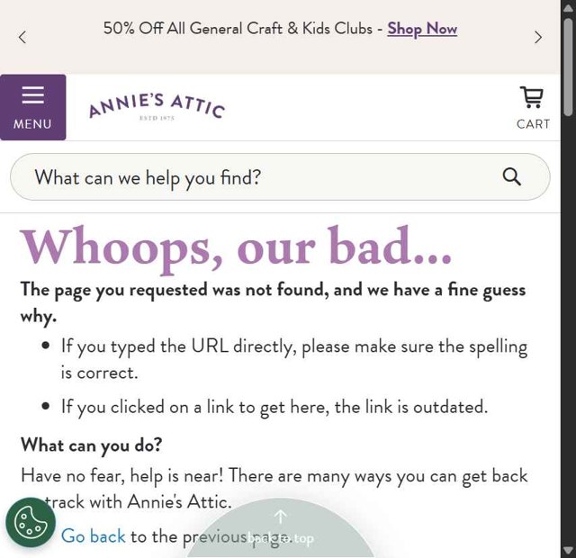 Annie's Kit Clubs checkout page showing Annie's Kit Clubs promo code box | Screenshot taken by SimplyCodes community member on Sep 3, 2025