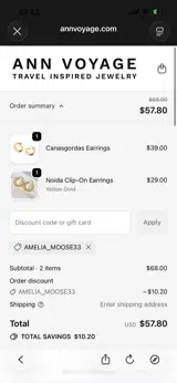 AMELIA_MOOSE33 coupon verification screenshot
