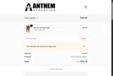 Anthem Athletics coupon verification screenshot
