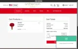 Anthemion Flowers coupon verification screenshot