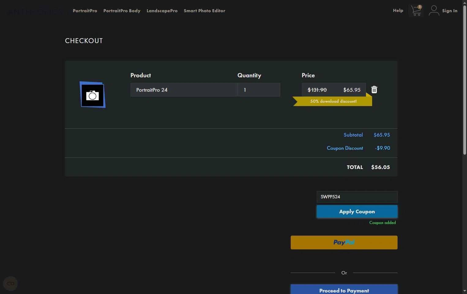 Anthropics checkout page showing Anthropics discount code box | Screenshot taken by SimplyCodes community member on Nov 26, 2025