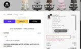 BTOD coupon verification screenshot