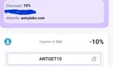 Antsy Labs coupon verification screenshot