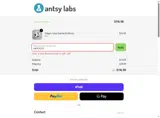 Antsy Labs coupon verification screenshot