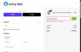 Antsy Labs coupon verification screenshot