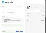 Antsy Labs coupon verification screenshot