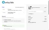 Antsy Labs coupon verification screenshot