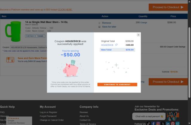 Any Promo checkout page showing Any Promo coupon code box | Screenshot taken by SimplyCodes community member on Aug 13, 2025