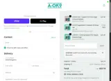 A-OK9 coupon verification screenshot