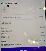AORA MAKEUP coupon verification screenshot