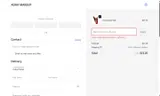 AORA MAKEUP coupon verification screenshot