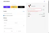 AORA MAKEUP coupon verification screenshot