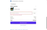 AORA MAKEUP coupon verification screenshot