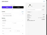 AORA MAKEUP coupon verification screenshot
