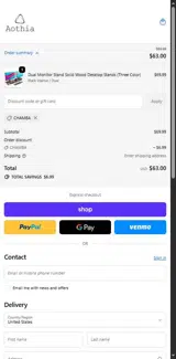 CHAMBA coupon verification screenshot