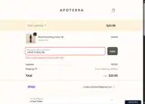 GRATITUDEGLOW coupon verification screenshot