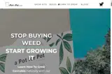 A Pot for Pot coupon verification screenshot