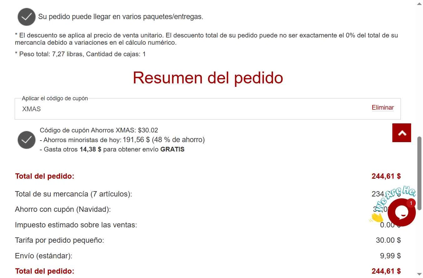 ApparelnBags.com checkout page showing ApparelnBags.com promo code box | Screenshot taken by SimplyCodes community member on Dec 23, 2025