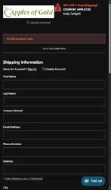 BLACKFRIDAY coupon verification screenshot