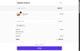CARLOS coupon verification screenshot
