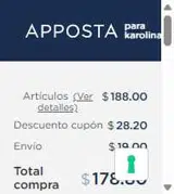 CLOTHINGRICAP15 coupon verification screenshot