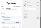 Aputure Store coupon verification screenshot