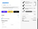AquaTech coupon verification screenshot