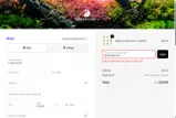 AquaticMotiv coupon verification screenshot