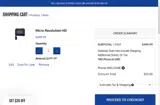 WELCOME coupon verification screenshot
