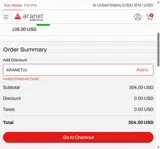 ARANET11 coupon verification screenshot